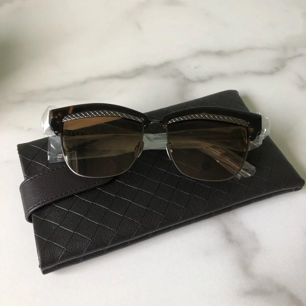 Bottega Veneta 54mm Modified Cat Eye Sunglasses